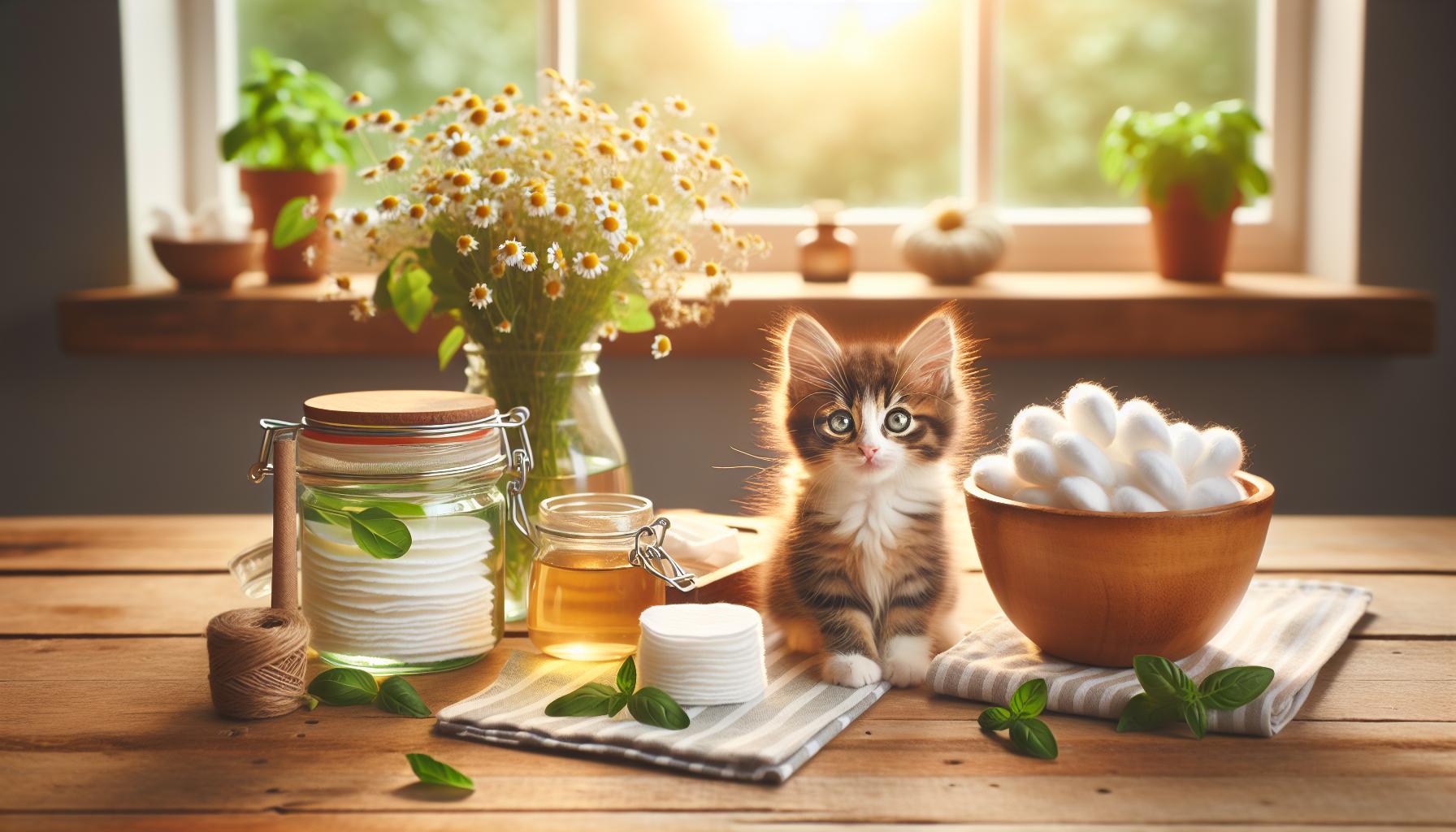 Gentle Home Remedies for Kitten Eye Infections