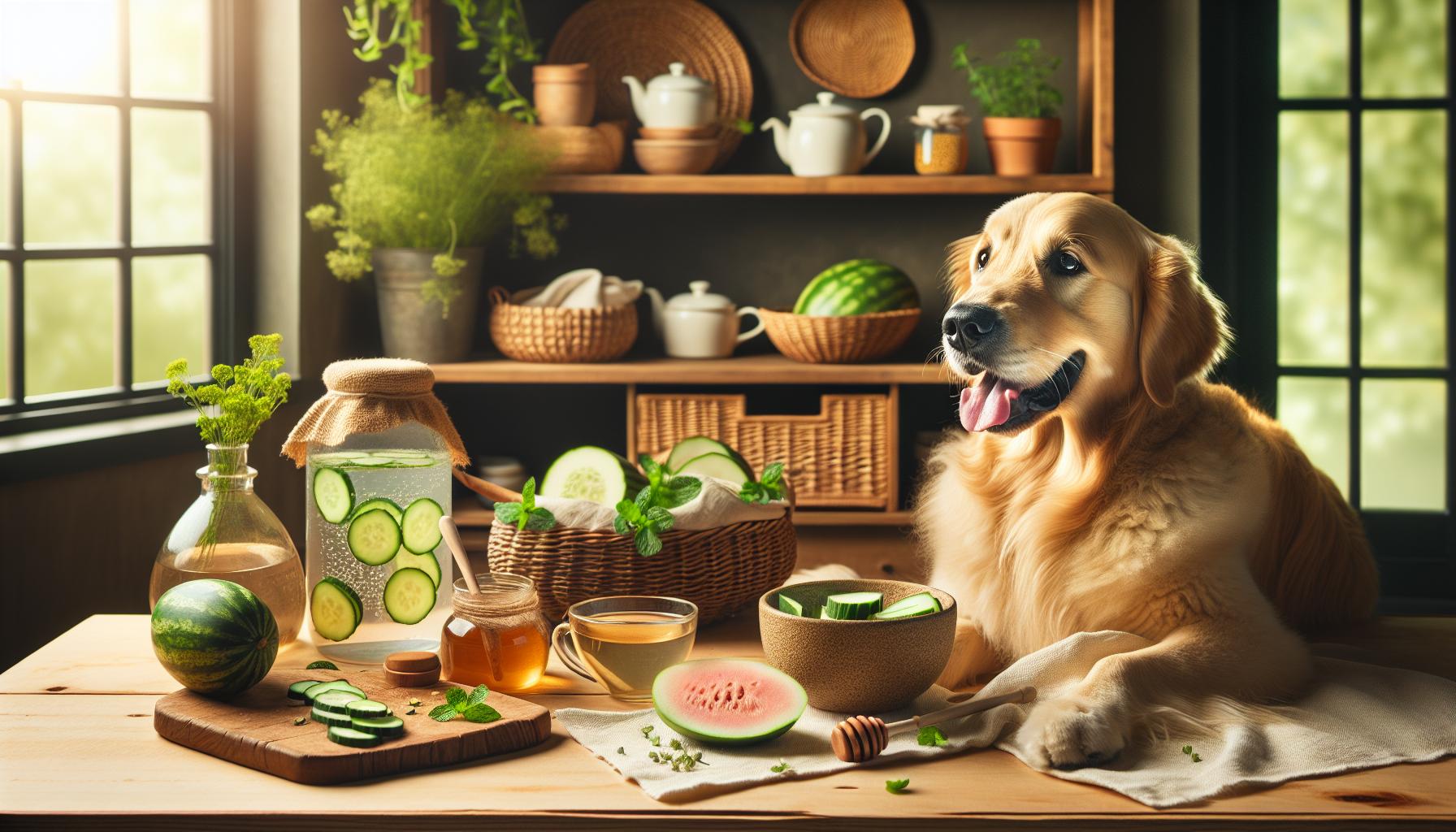 Natural Hydration Solutions for Sick Dogs