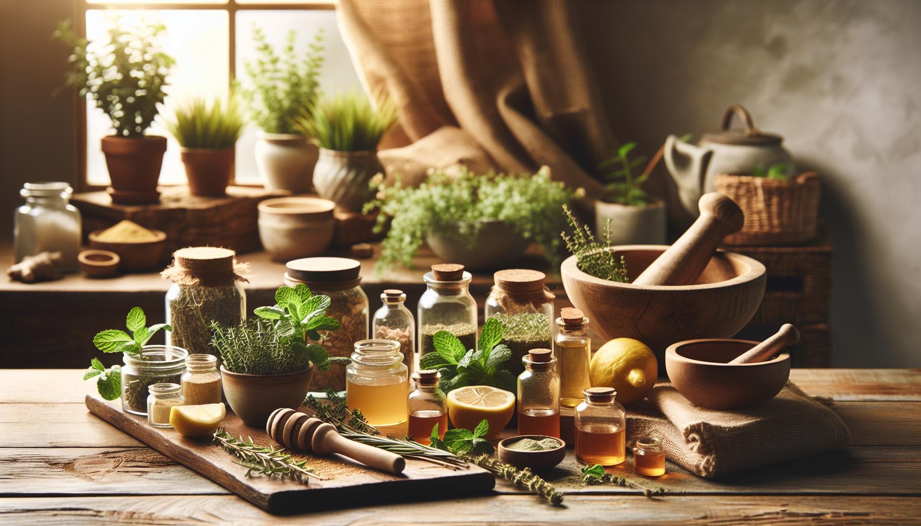 Natural Ingredients for Home Remedies