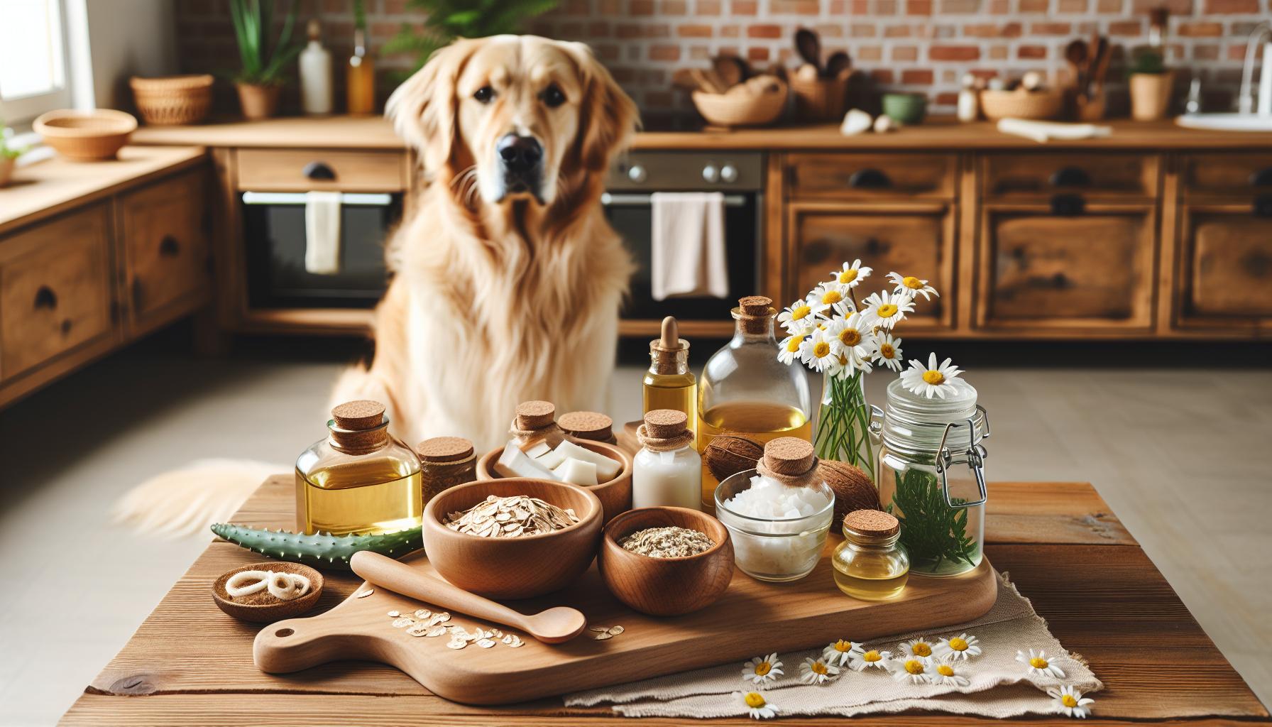 Natural Ingredients to Soothe Your Dog's Discomfort