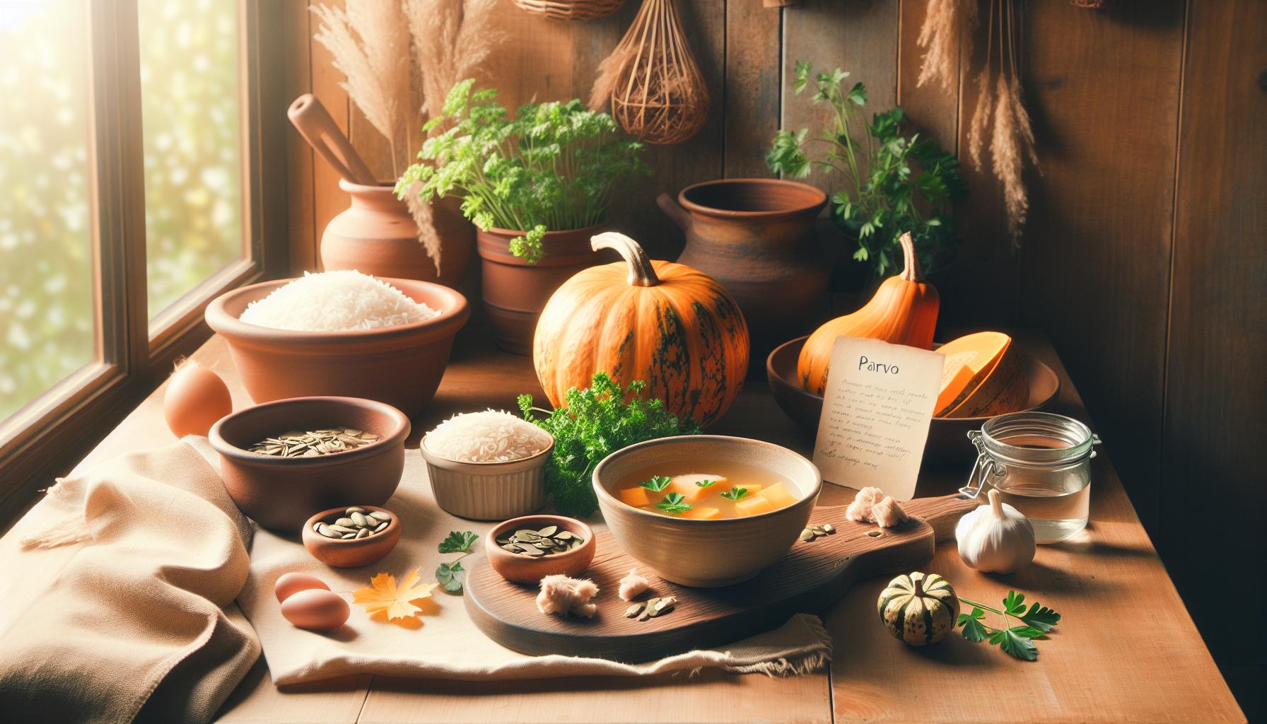 Wholesome Foods to Aid Recovery from Parvo